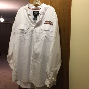 HARLEY DAVIDSON BUTTON UP SHIRT MENS 3XL
